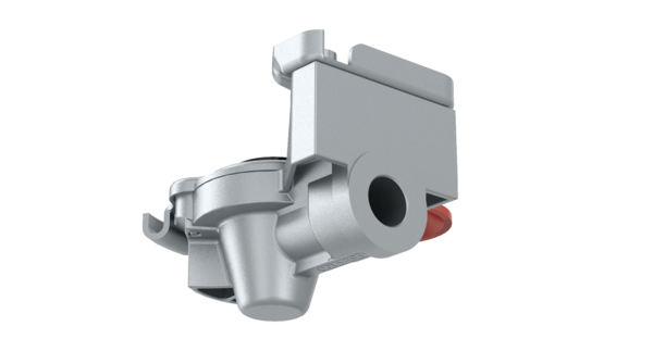 Schlauchkupplung rot