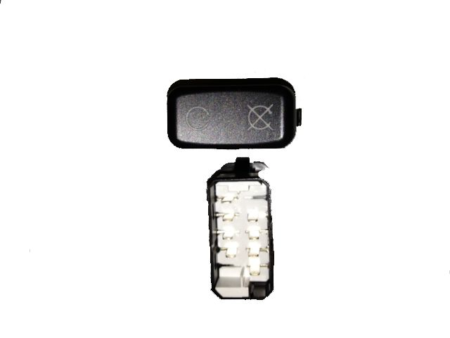 Wippenschalter 2-Fach Taster &quot;Motor Ein/Aus&quot; (Weiss)