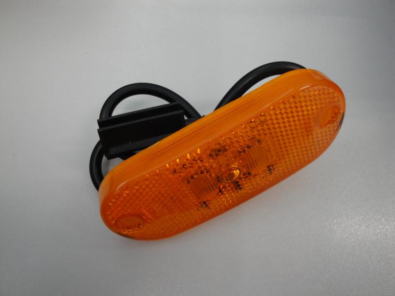 Seitenmarkierleuchte 110 X 45  Led 24V M.Snap-In-Stecker