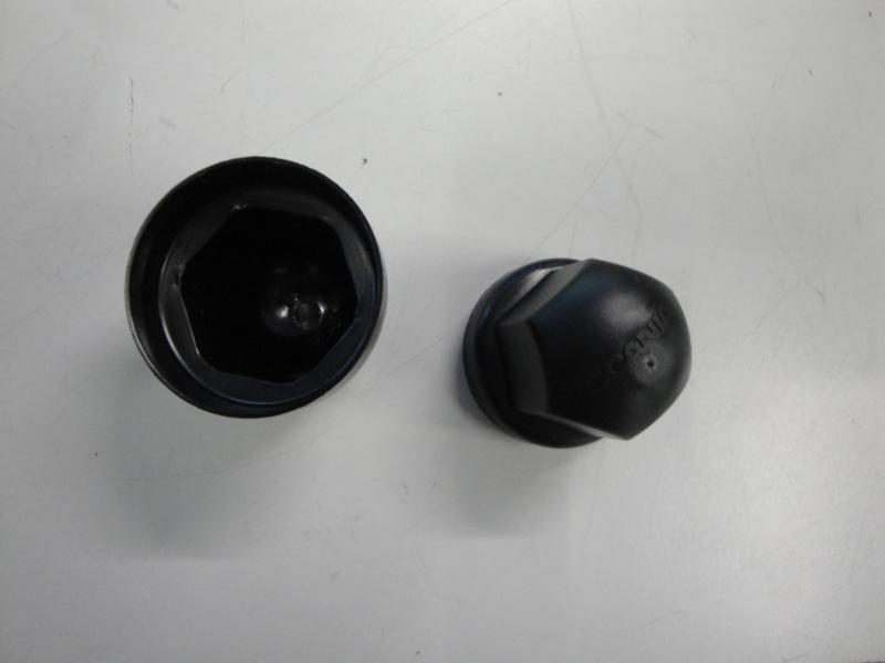 Radmutterkappe Pvc Schwarz Sw 33
