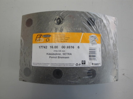 Belagsatz Trommelbremse Mit Nieten