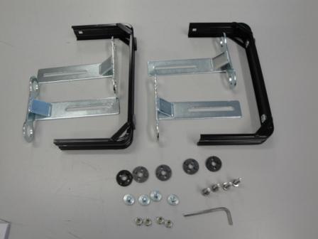 Befestigungsset Raddeckel Halter Colubus Hinten