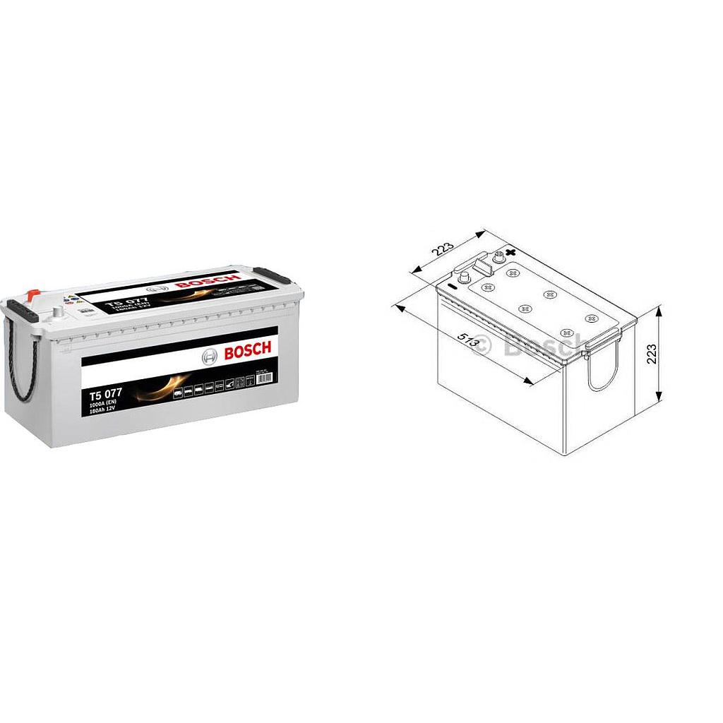 Starterbatterie 12V 180AH BOSCH 513X223X223 mm