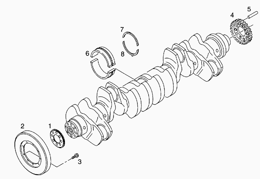 Kurbelwelle Schwingungsdämpfer