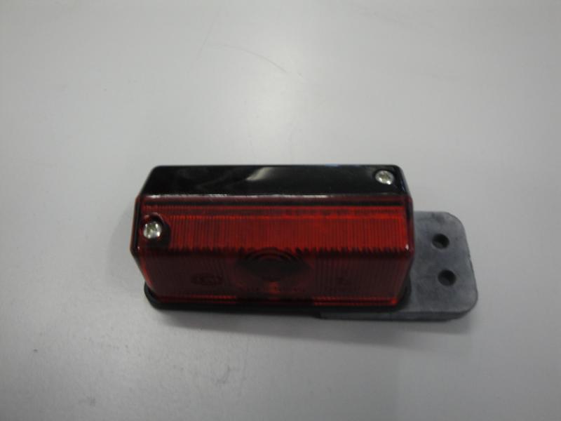 Umrissleuchte 12/24V Schwarz/Rot