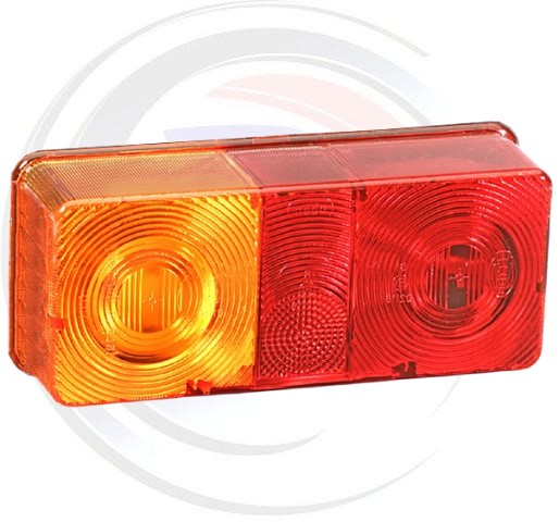 Schluss-Brems-Blinkleuchte Lichtscheibe Links