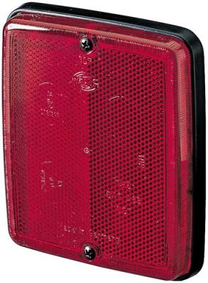 Schlussleuchte 139X117 Rückstrahler