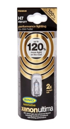 Glühlampe  H7 12V 55W +120% Xenon Ultimum
