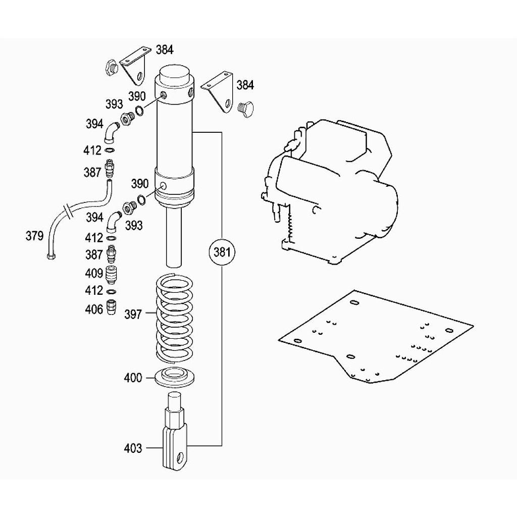 Zu Spannzylinder Kuppung