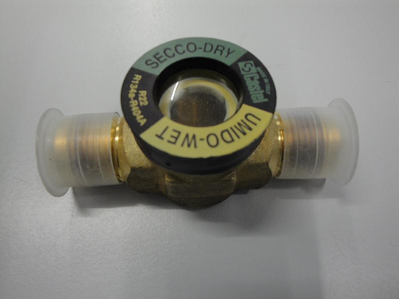 Schauglas 1/2X1/2&quot; Messing