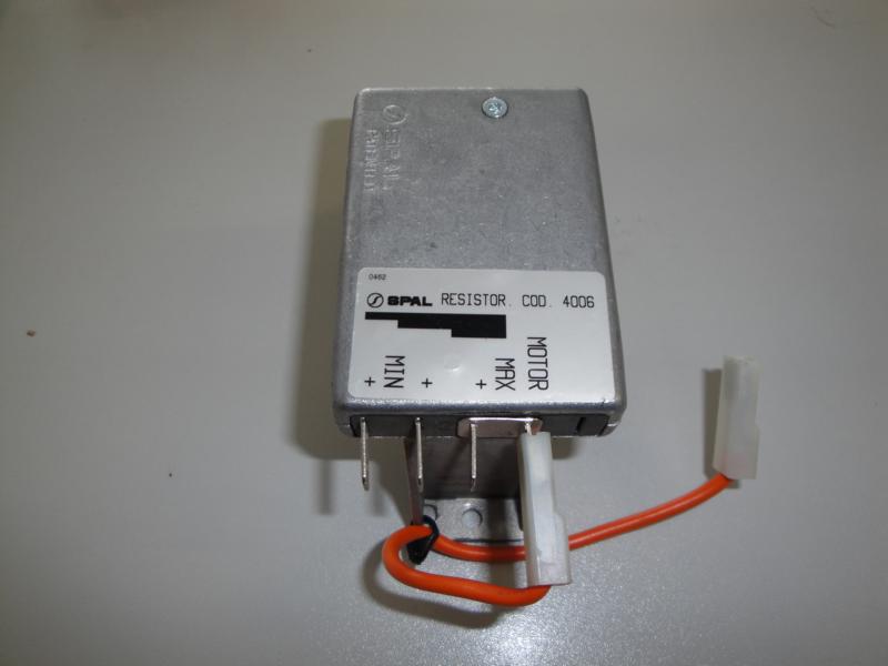 Widerstand Spal 3-Stufen Alte Ausführung Für Doppelradialgebläse 24V