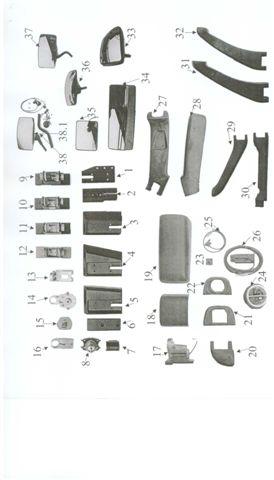 Nachrüstsatz Zusatzspiegel