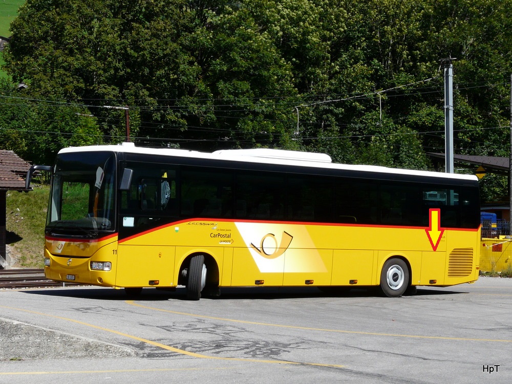 Kofferraumklappe Links 1° Nach Hinterachse