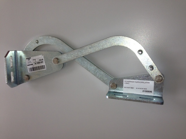 Scharnier Serviceklappe Links