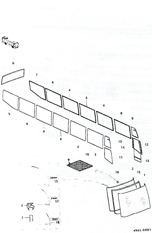 Frontscheibe Bova Magic Nicht Beheizt