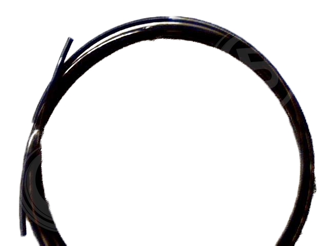 Tullonschlauch schwarz 4.3x2.8