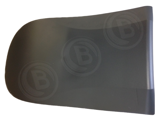 Rückenschale Arndo Grau Ral 7021 Aussen Vsb09