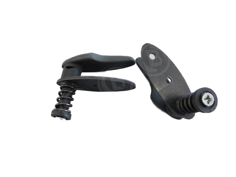 Drehriegel Kompl. Grau