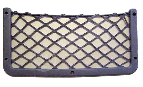 Gepäcknetz Grau Ral 7011 Vogel 360 X 180 mm
