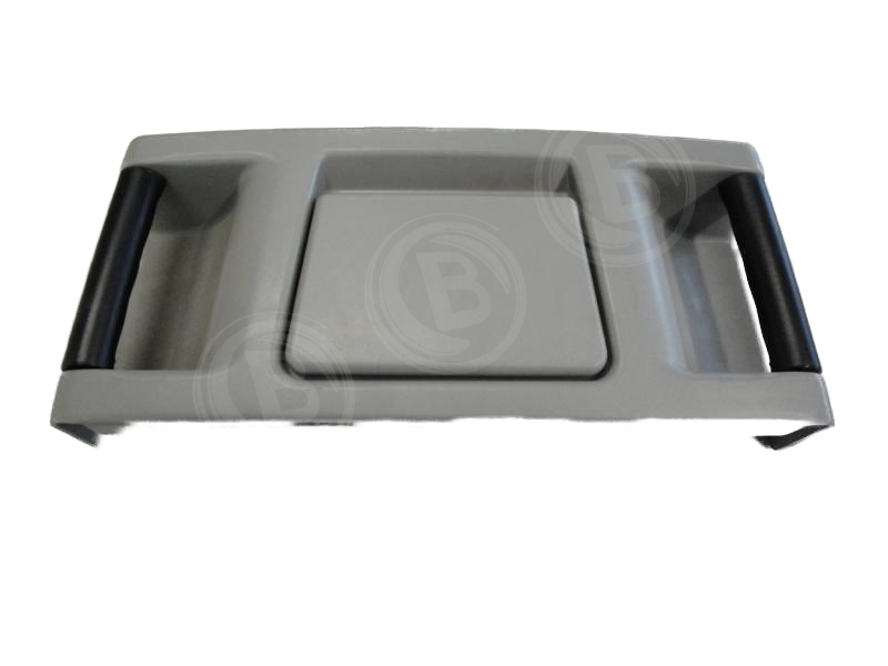 Rückseitenteil Mit Handgriffe Grau Atomic