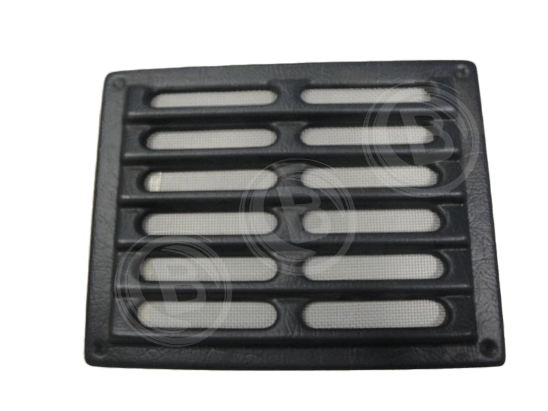 Einstieg  Lüftungsgitter Blau