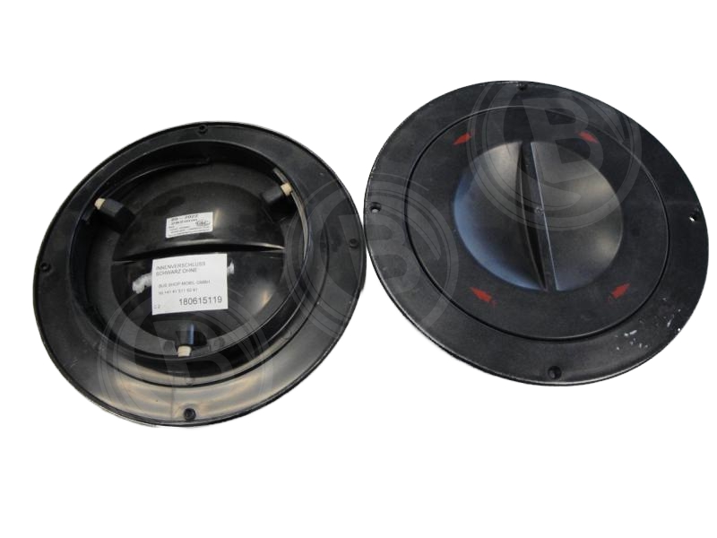 Innenverschluss Schwarz Ohne