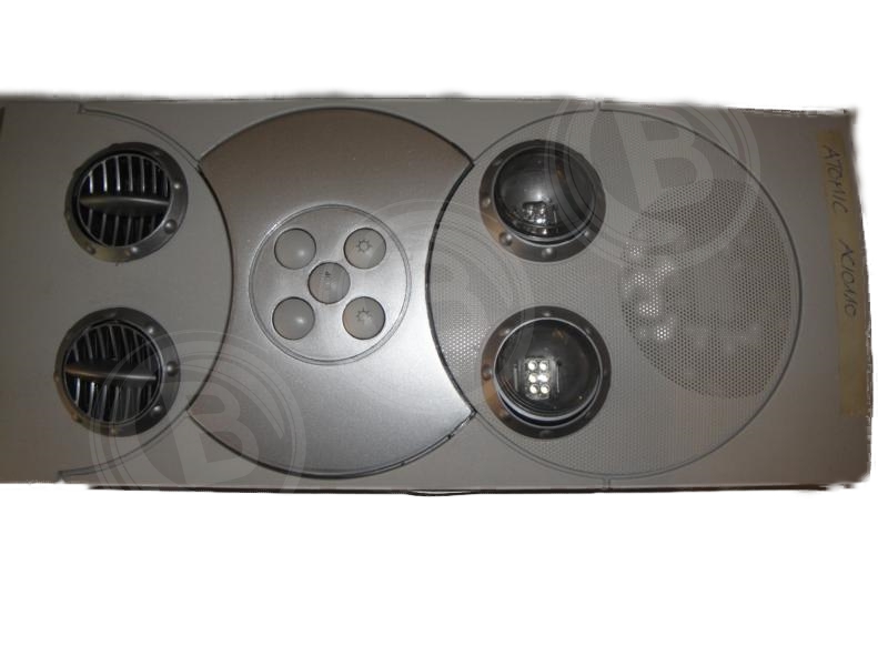 Plafon-Element Kompl. Mit Leseleuchten Neu Hellgrau Atomic