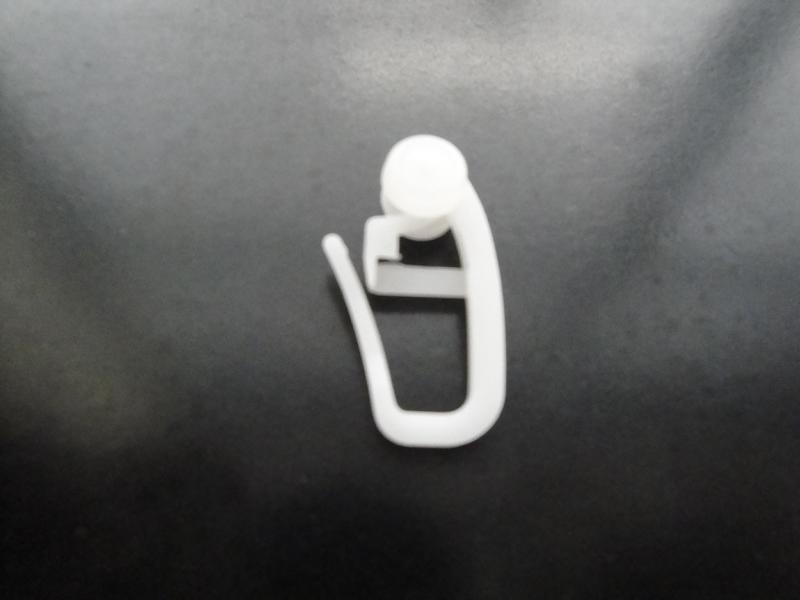 Gardinenringe Rot-Weiss