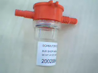 Schmutzfilter Wasser Wc