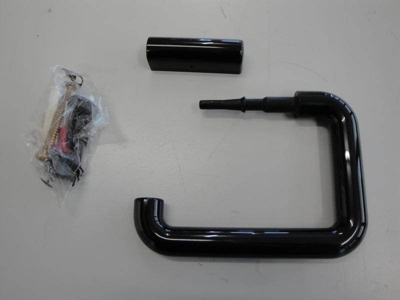 Toilette-Rollenhalter Schwarz