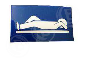 Symbol Aufkleber Schlafkabine 120X70 Mm