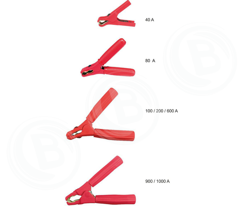 Ladezange 1000Amp Rot Vollisoliert