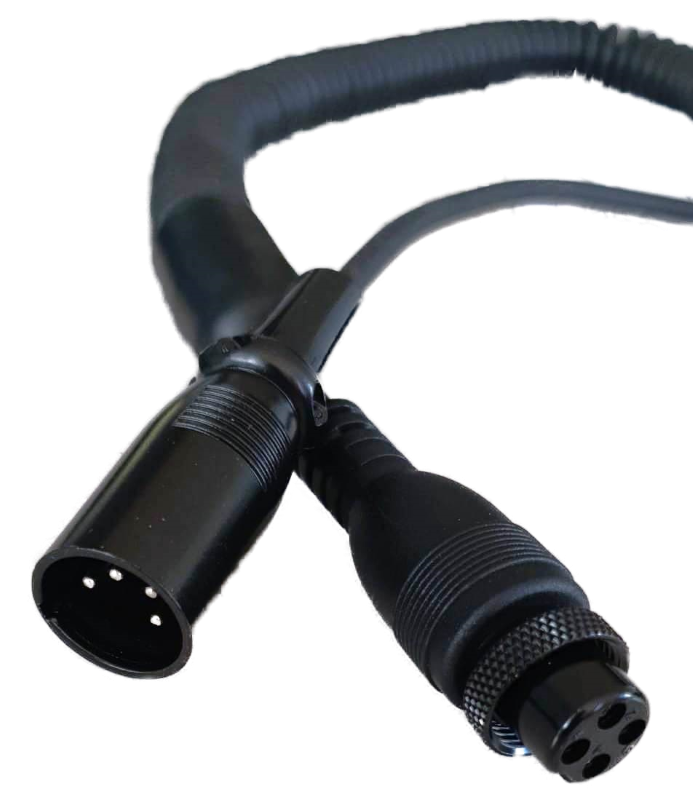 Mikrofonkabel 4 Polig Bajonetstecker