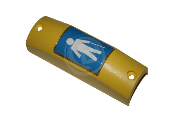 Haltewunschtaster HST35 zinkgelb, mobilit. Pers.