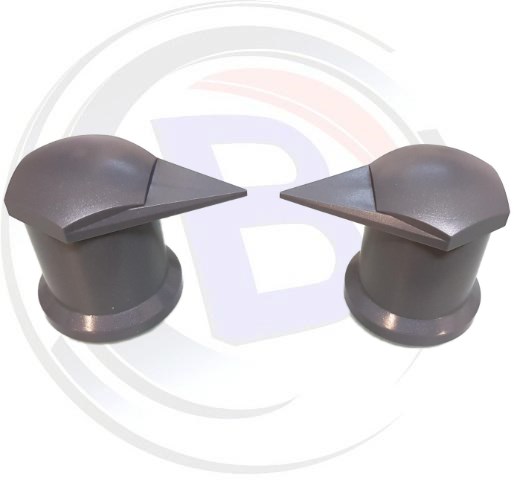 Verdreh-anzeige, für Radmutter, grau SW 33,H:55mm  (48zn)