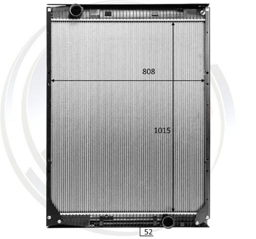 Wasserkühler 1015x808x42mm ( mit Rahmen )