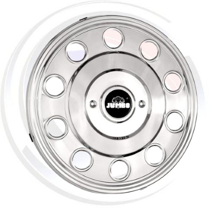 Edelstahl Radzierblende 16&quot;