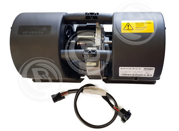 Doppelradialgebläse EBM K3G097-BK26-13 mit Kabel