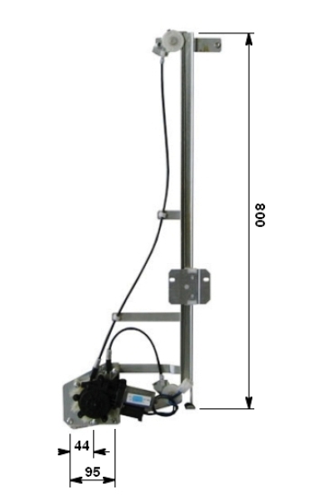 Lève-vitre conducteur