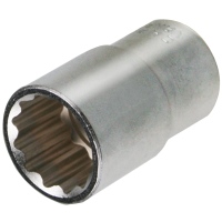 Bussola da 1/2 pollice, a 12angoli, CV, 17mm.