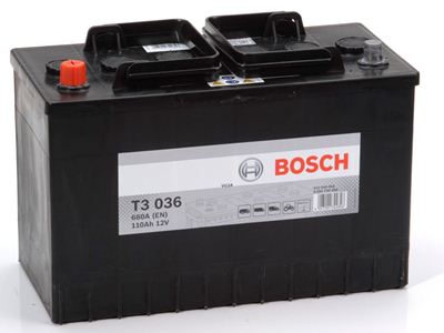 Batterie de démarrage 12V 110 Ah Bosch 680A 