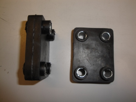 Dämpferbeilage Halter  Schwarz