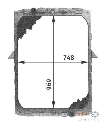 Wasserkühler  Austausch BovaFutura